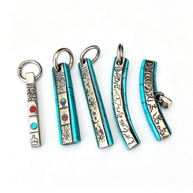 Ethnic Fashion Com - Amuleti con Mantra Tibetani per Uomo,