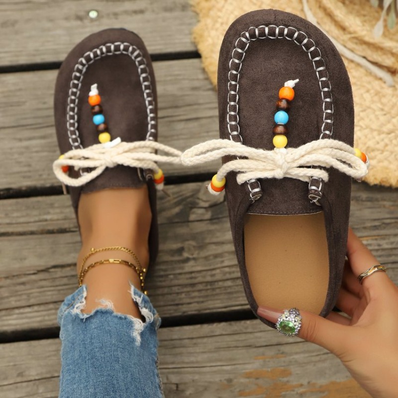 Ethnic Modern Fashion - Mocassini Slip-On da Donna 2026, Nuovi,