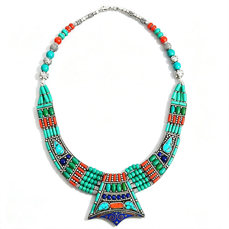 Ethnic Fashion Com - Collezione di collane vintage BOHO Collane
