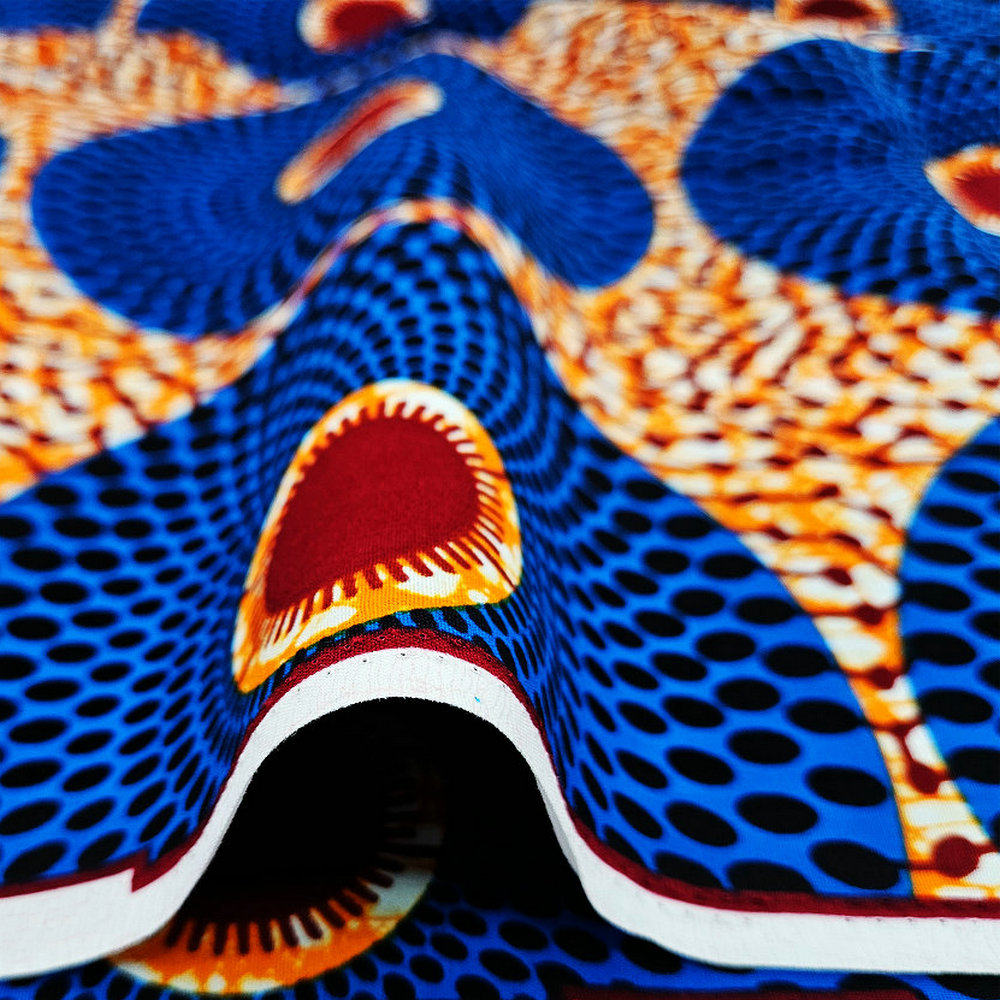 Autentico tessuto stampato a c - African Ankara Print recensione e prezzo