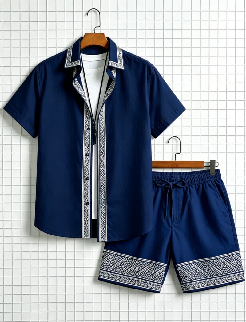 Completo da uomo con camicia a - Ethnic Fashion recensione e prezzo