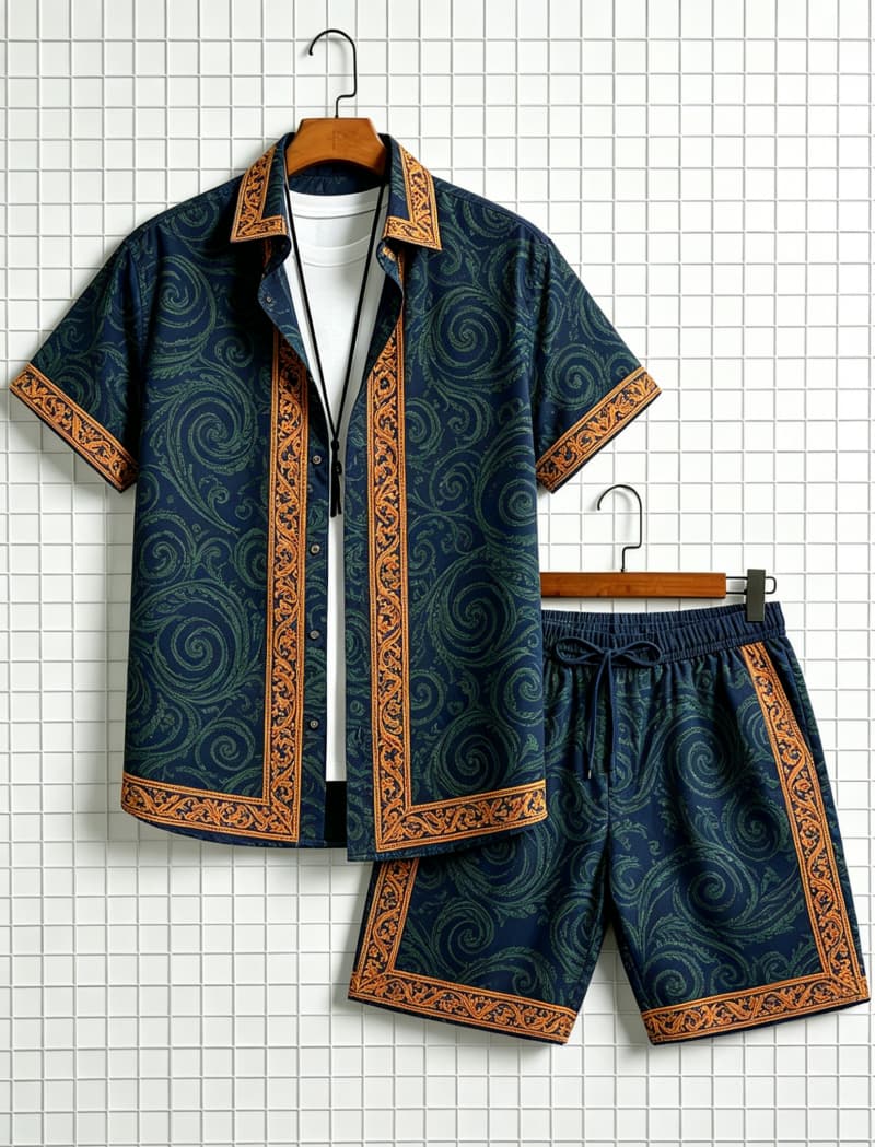 Completo da uomo con camicia a - Ethnic Fashion recensione e prezzo