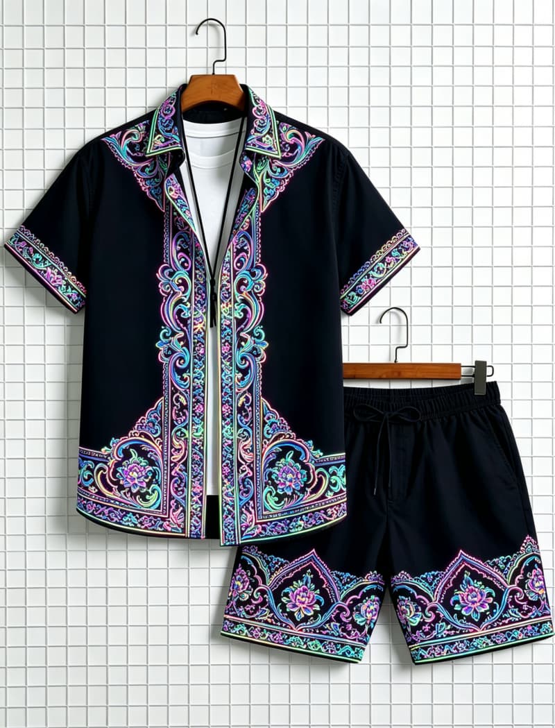 Completo da uomo con camicia a - Ethnic Fashion recensione e prezzo