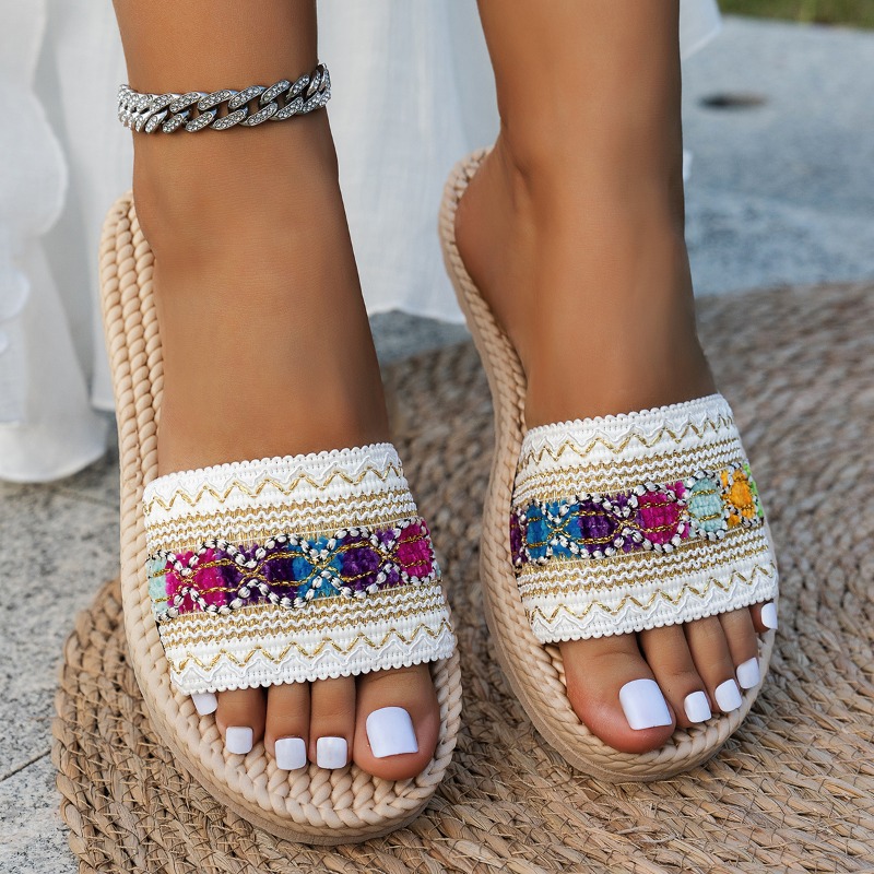 Ciabatte da donna per esterni, - Ethnic Modern Fashion recensione e prezzo