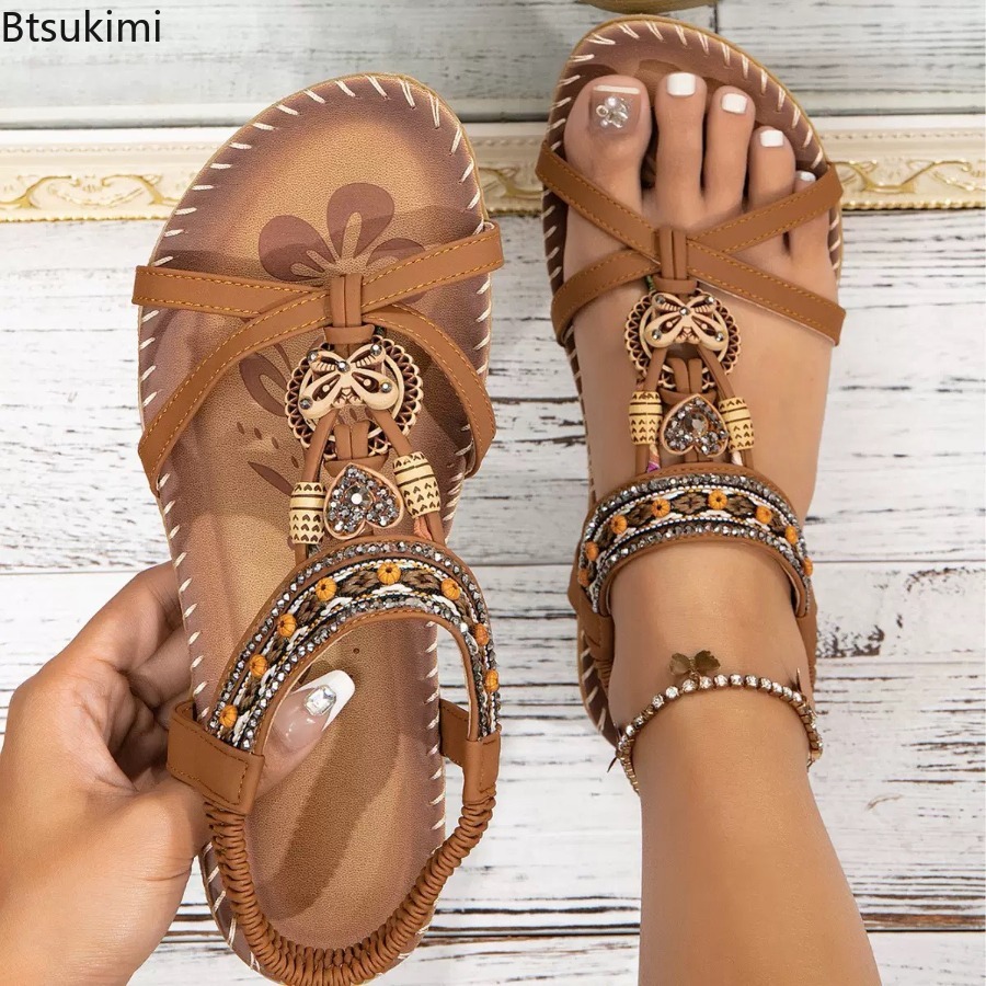 Sandali Boho da Donna, Scarpe  - Ethnic Fashion recensione e prezzo